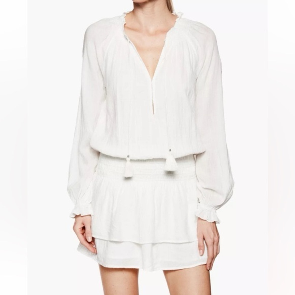 Paige Lamay Longsleeve Blouson Dress